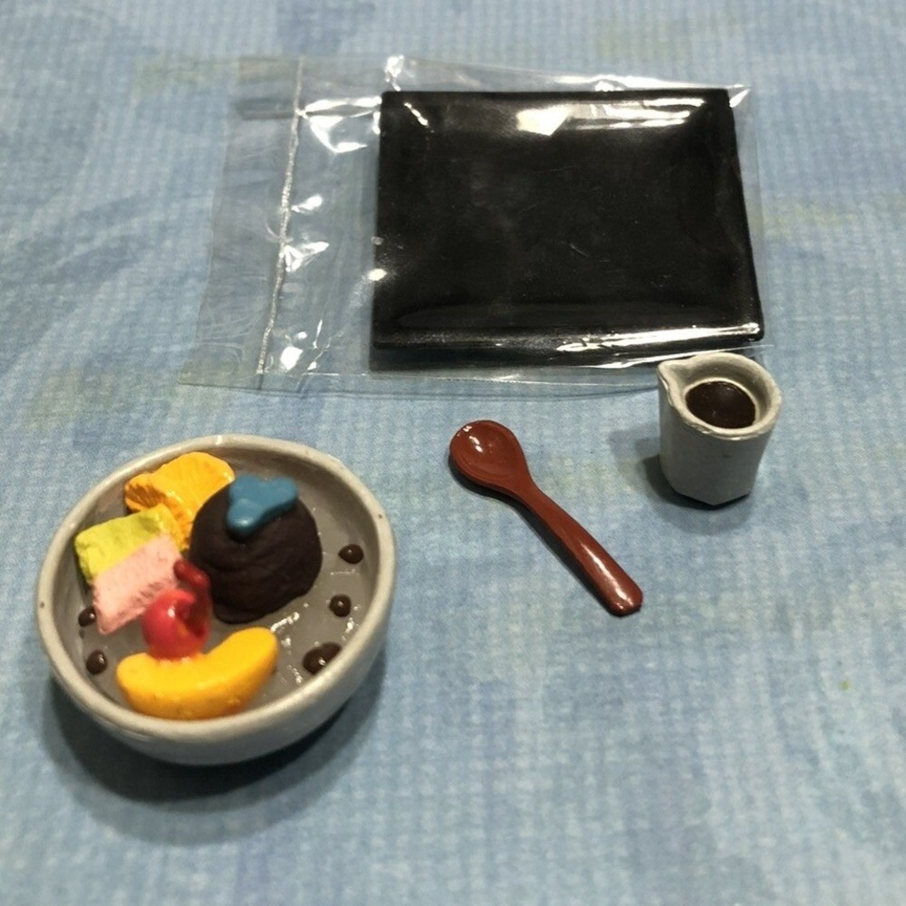 Re-Ment 2003 Dessert Shop In‎ Town #8 ANMITSU FRUIT GELATIN Miniature Food - Picture 3 of 3